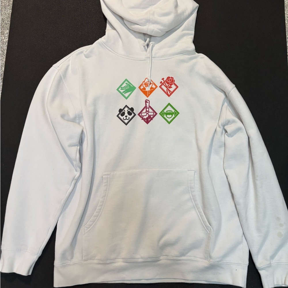 White Jujutsu Kaisen Hoodie